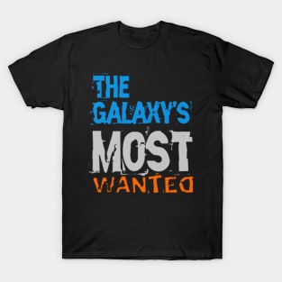 The Galaxy's Most Wanted, Black T-Shirt